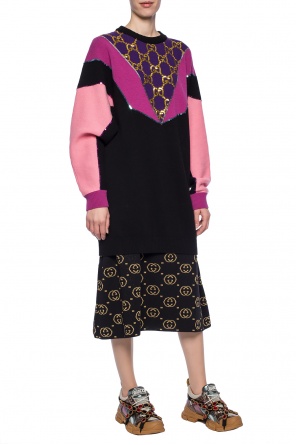 Branded long sweater, zdjęcie 2 Branded long sweater od Gucci